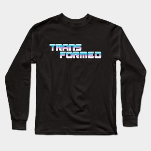 TRANSFORMED Retro Trans Pride Shirt Long Sleeve T-Shirt